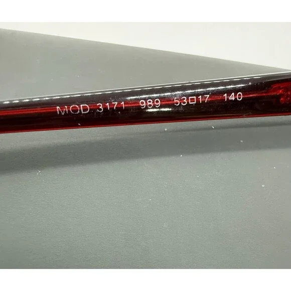 Versace Eyeglasses 3152 518 53-17-140 Full Rim Case, Microfiber Pouch & Cloth - Picture 6 of 14